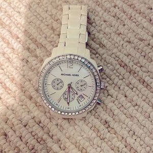 Michael Kors white watch